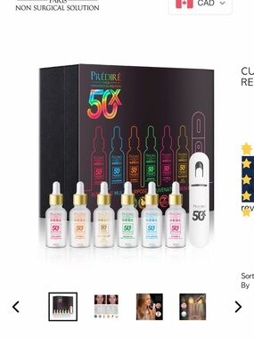 5CX Multi-Purpose Skin Serum Set - Assorted Colors
